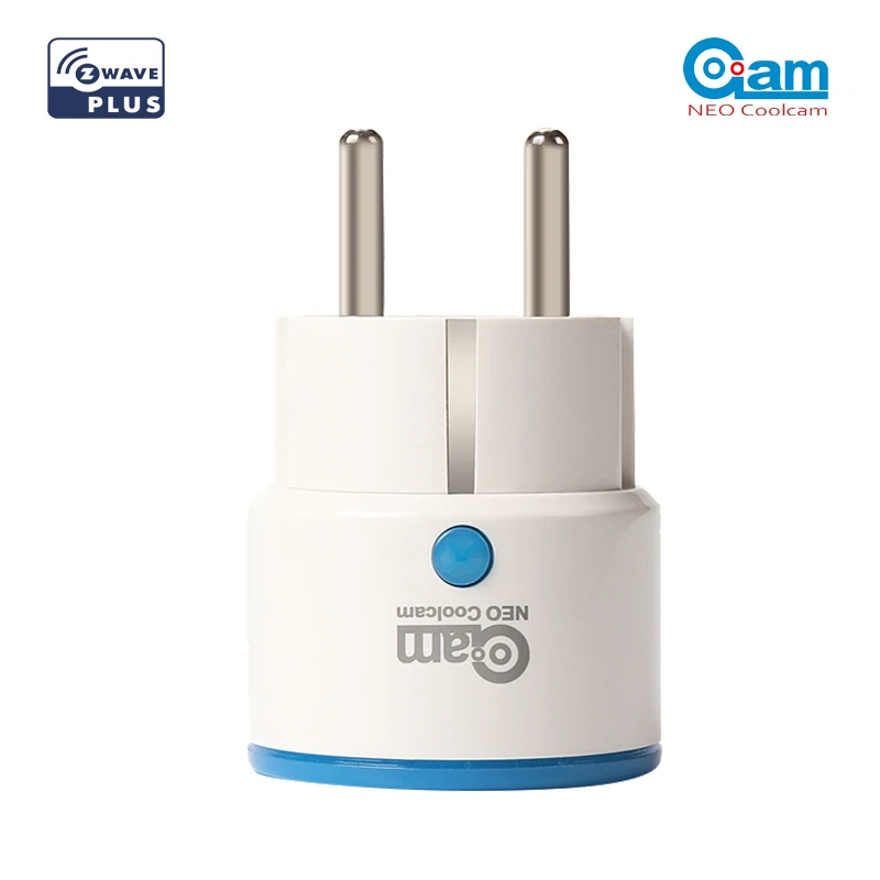 

NEO Coolcam ZWAVE PLUS EU Smart Power Plug Socket Home Automation Alarm System Z Wave 868.4MHz Video Frequency