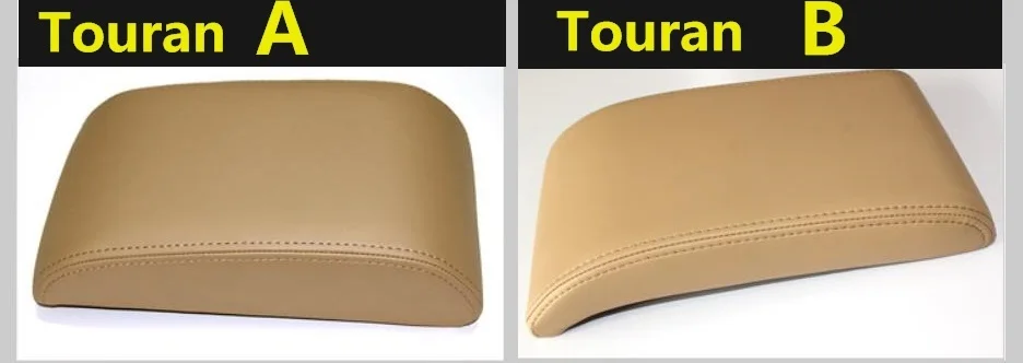 Кожаный центральный подлокотник из микрофибры чехол для Volkswagen Touran 2006 -2010 2011 2012 203