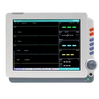 portable six parameters diagnosis machine nibp multi parameter ecg monitor