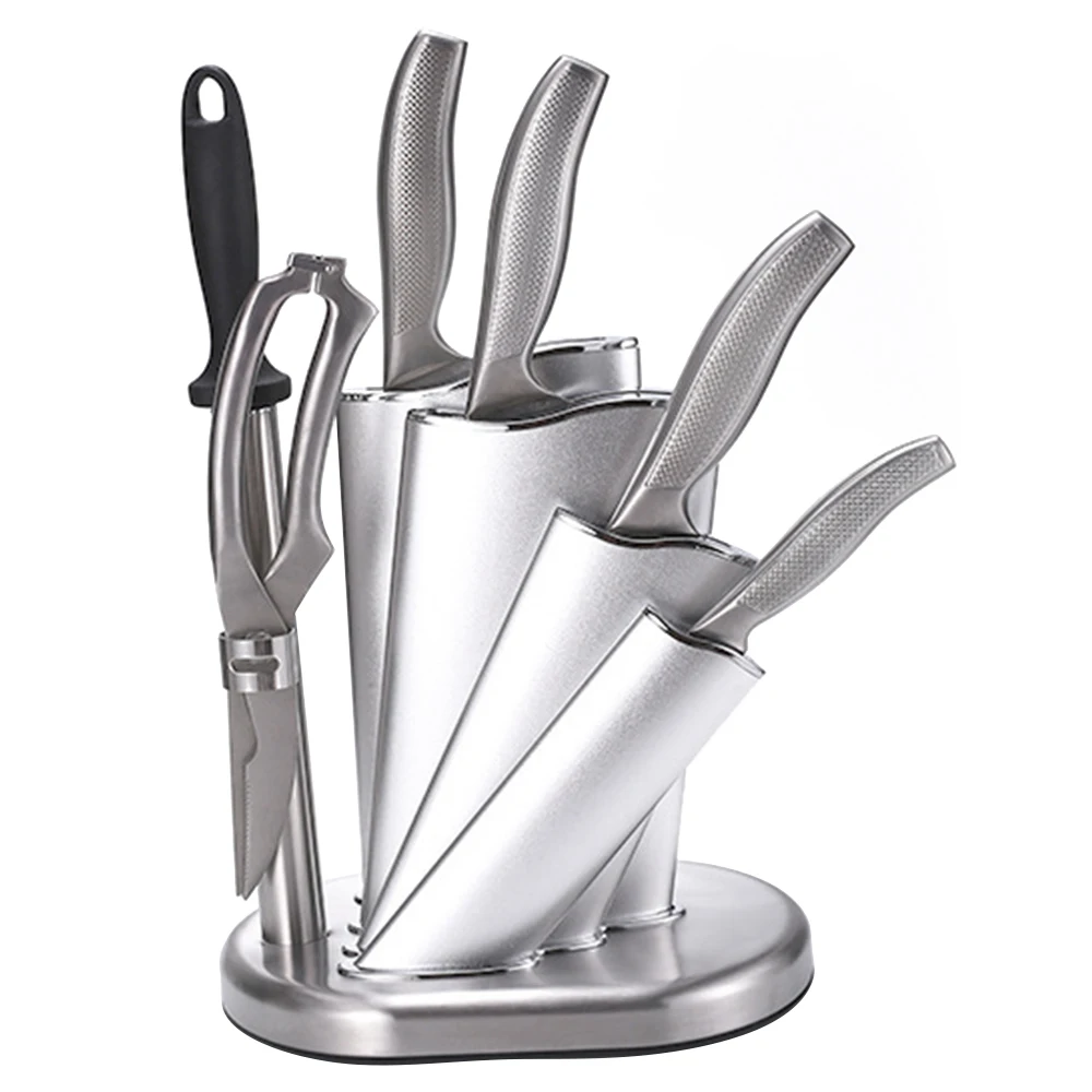 Кухонный держатель для ножей органайзер из нержавеющей стали бытовой мульти