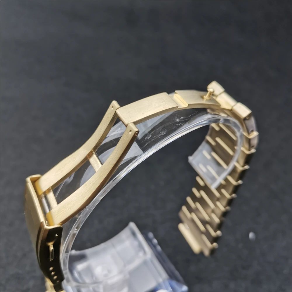 Золотистый металлический браслет DW6900 из нержавеющей стали для часов и Безель