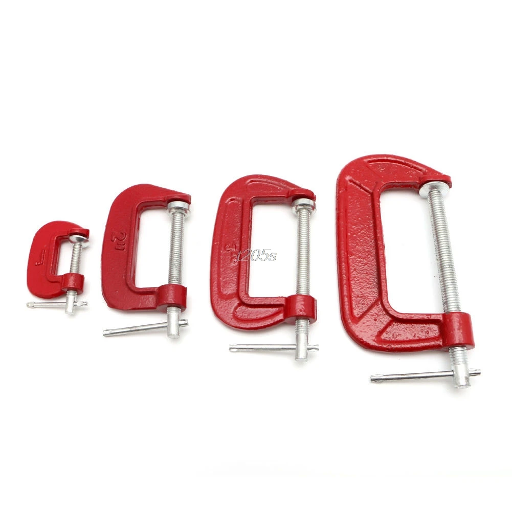 Новинка c зажим G Clamp сверхпрочный металлический инструмент для плотника тиски T18