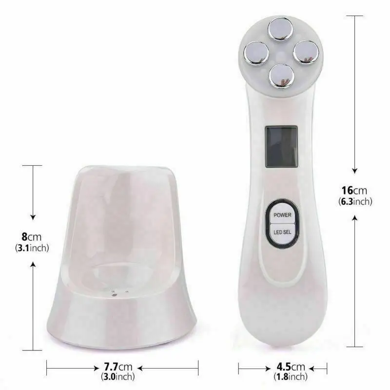 

New Facial Beauty Massager Skin Care Sets Rf Skin Rejuvenation Instrument EMS Home Facial