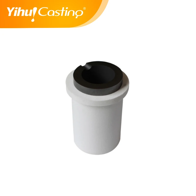 3 кг изостатический графитовый плавильный тигель для плавильной печи