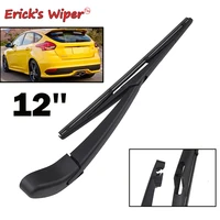 ericks wiper 12 rear wiper blade arm set kit for ford focus hatchback mk 3 2011 2017 2016 windshield windscreen rear window