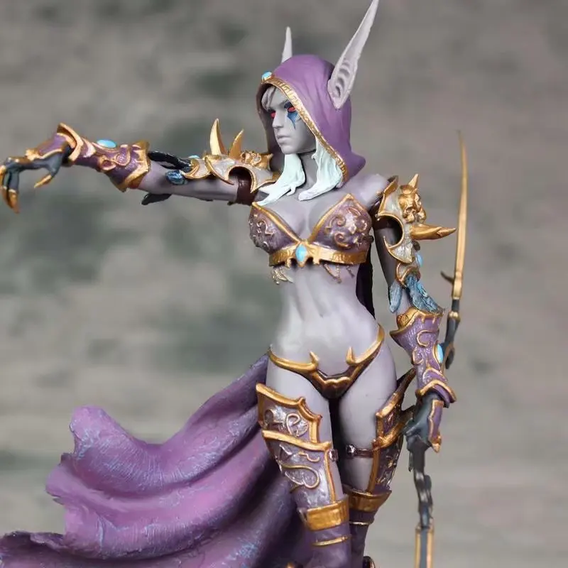 22 см Фигурки из мультфильма Sylvanas Windrunner фигурки японского аниме ПВХ игрушки для