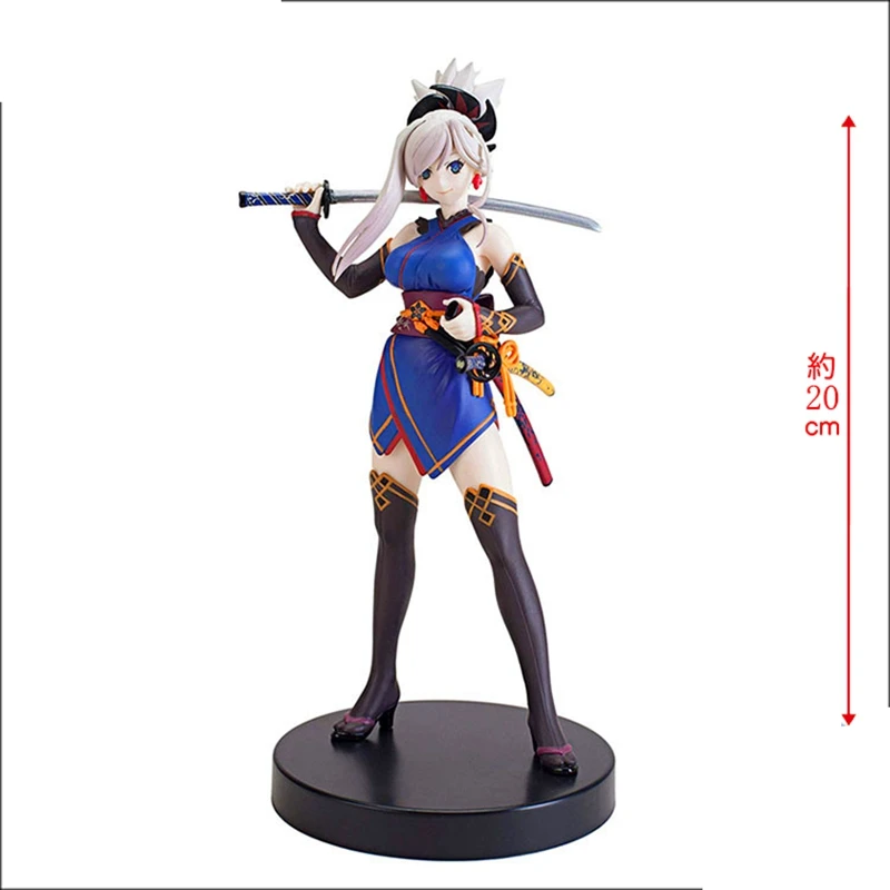 WSTXBD Оригинальная фигурка служанки Furyu Saber Musashi Miyamoto Fate Grand заказ игрушки для детей