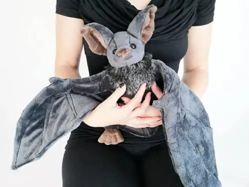 Мягкие игрушки мультяшная кукла в форме летучей мыши плюшевые настольное