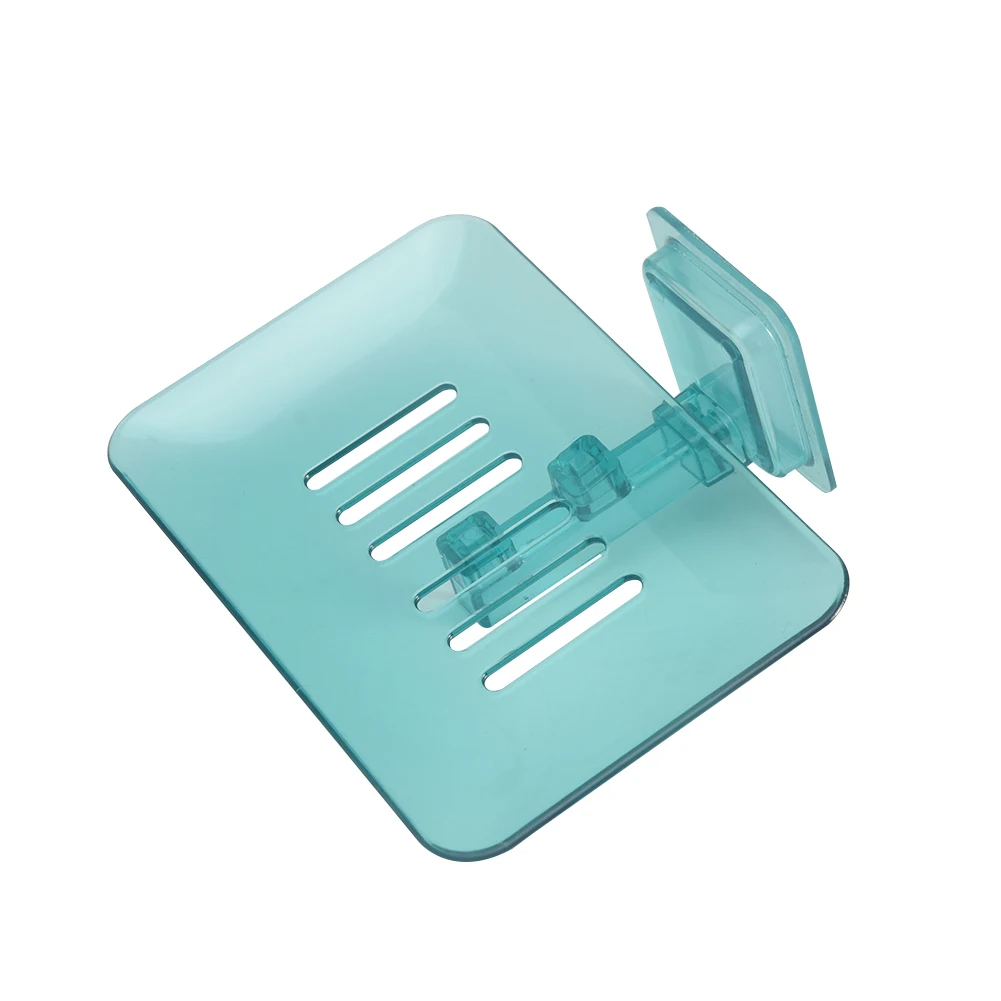 

Wall-mounted Tray Shelf Leachate Crystal Soap Box Dish Case Storage Rack