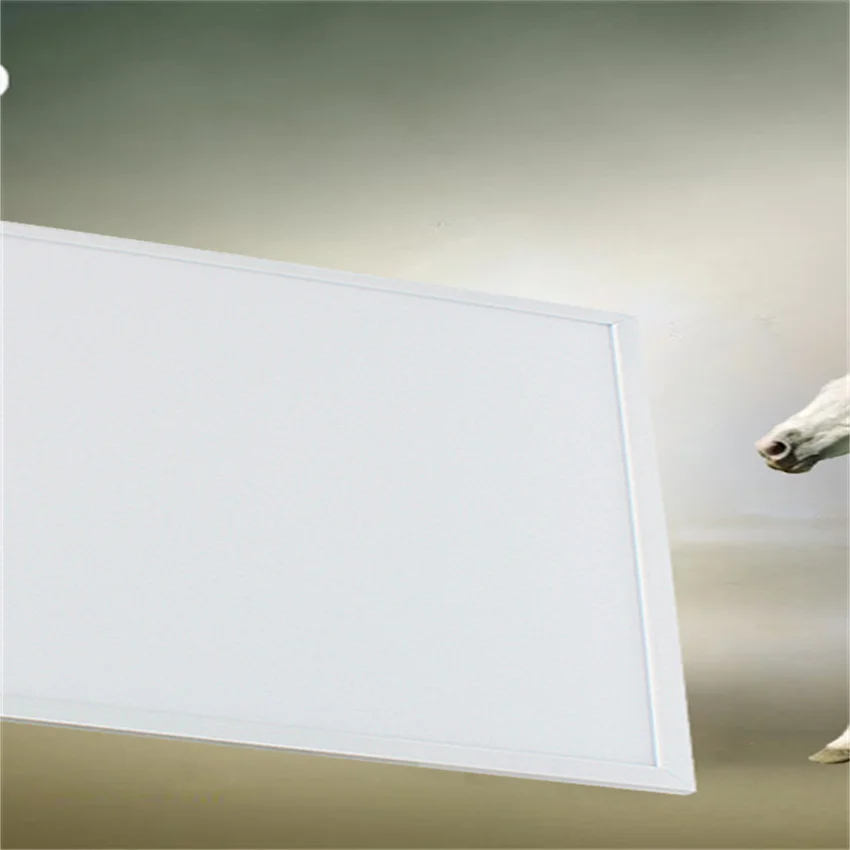 Бесплатная доставка аварийная Светодиодная панель 600x600 мм с белой рамкой 48 Вт