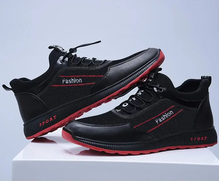 Мужские дышащие кроссовки нескользящая Мужская Вулканизированная обувь