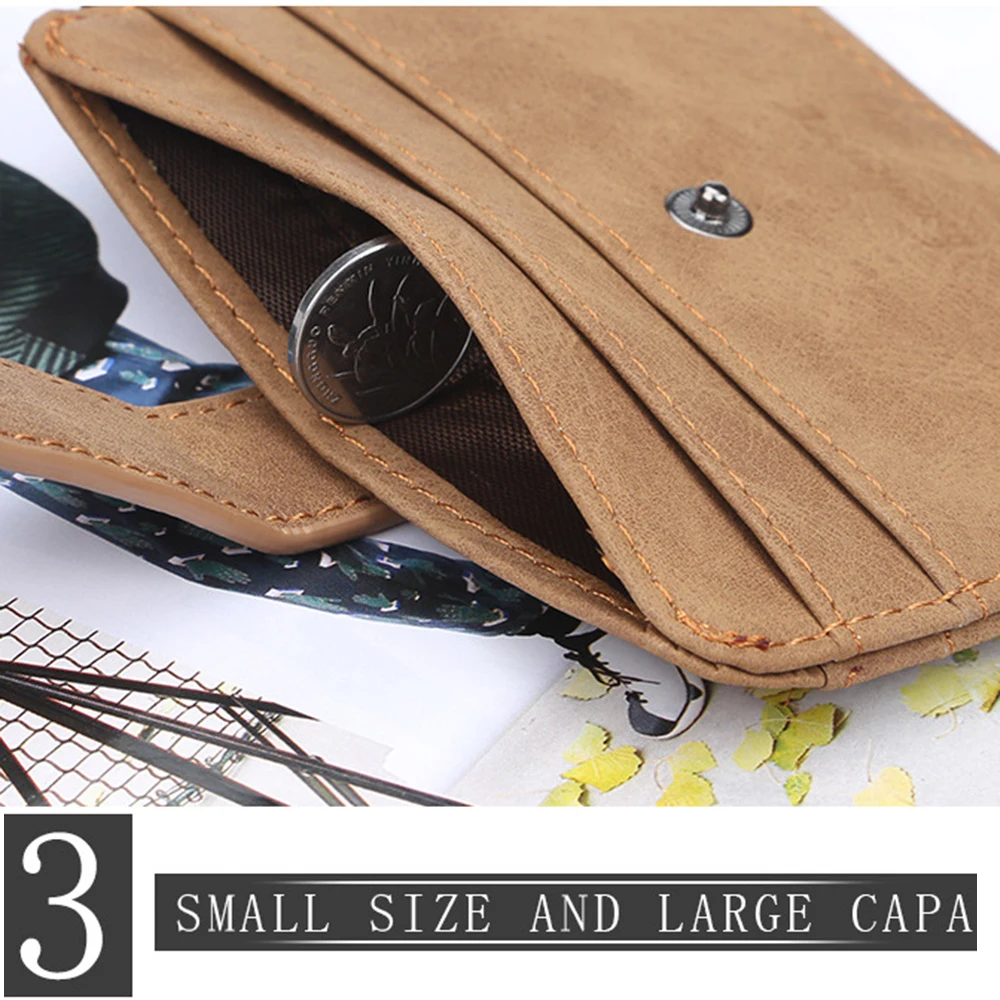 Супер тонкий карты бумажники брендовые дизайнерские мужские кожаные визитницы