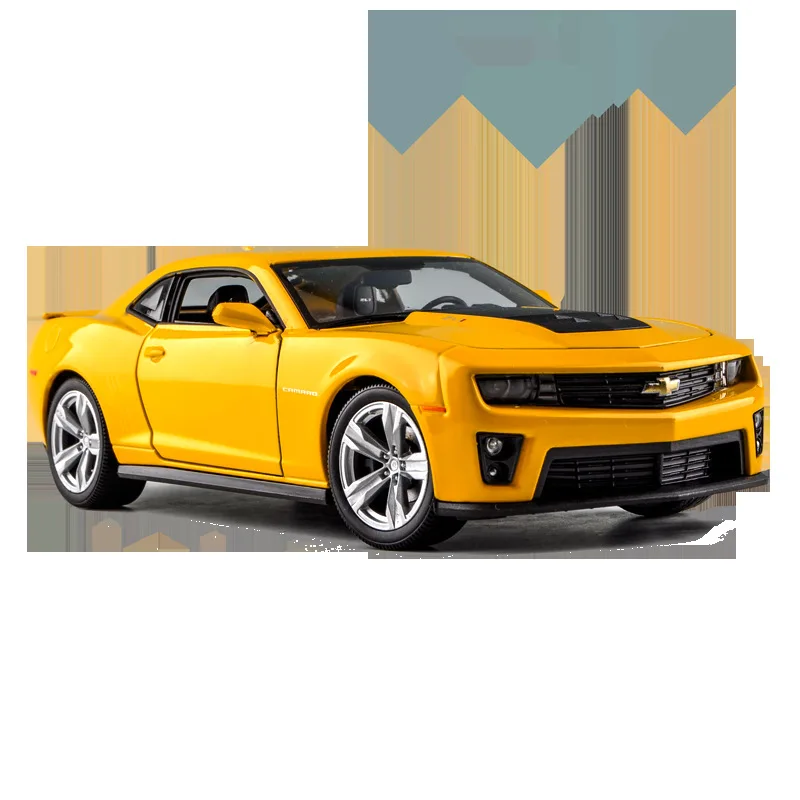 Весы WELLY 1:24 литье под давлением Chevrolet Camaro ZL1 Спортивная имитация классическая