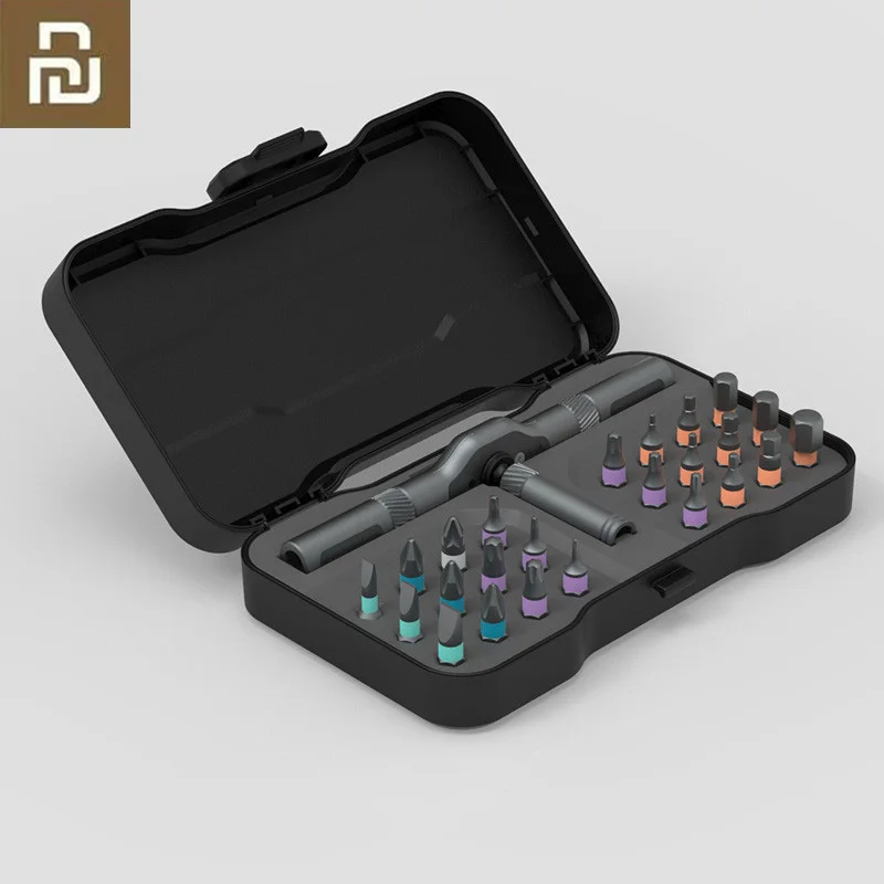 Youpin ATuMan RS1 26pcs/Set Mechanical Toolbox Spanner Socket Screwdriver Ratchet Wrench Set Kit Hand Tool for Home Fix | Электроника