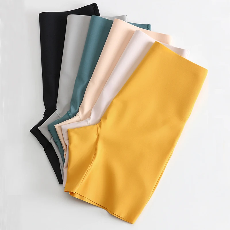 Women High-waisted Abdomen & Crotch Panties Hip-lifting Safety Postpartum Ice Silk Feeling Thin Bottoming Hip-shaping & Shaping