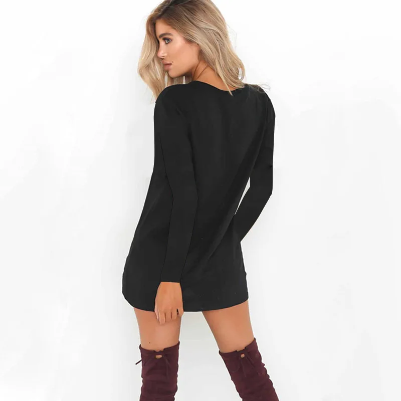 

2020 Women's Long-Sleeves T-Shirt Hot Selling Street Fashion Clothes Autumn Ladys Soft White Off Shoulder Slim Temperament Tops