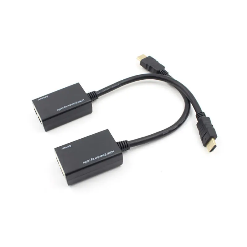 1080p до футов (30 м) по RJ45 CAT5e CAT6 UTP LAN Ethernet расширитель Ретранслятор HDMI совместимый с