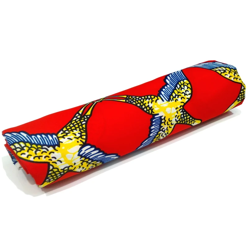 Мода 2020 Анкара Африканский Воск Печать Ткань для африканская одежда принт птицы