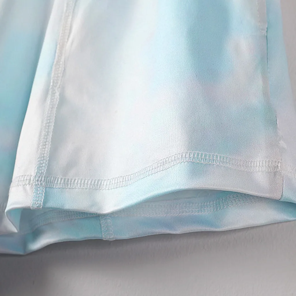 

Women's Shorts Fashion Tie-Dye Printed Pockets Comfy Shorts Elastic Waist Shorts Casual Beach Hotpants Summer Home Shorts