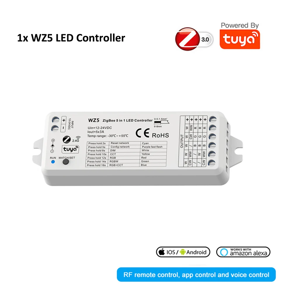 

CENFAYA RGB Контроллер TUYA Zigbee