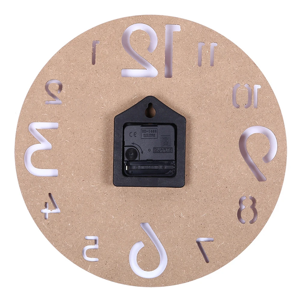 12 дюймов арабские цифры ретро настенные часы комнатные кухонная мебель