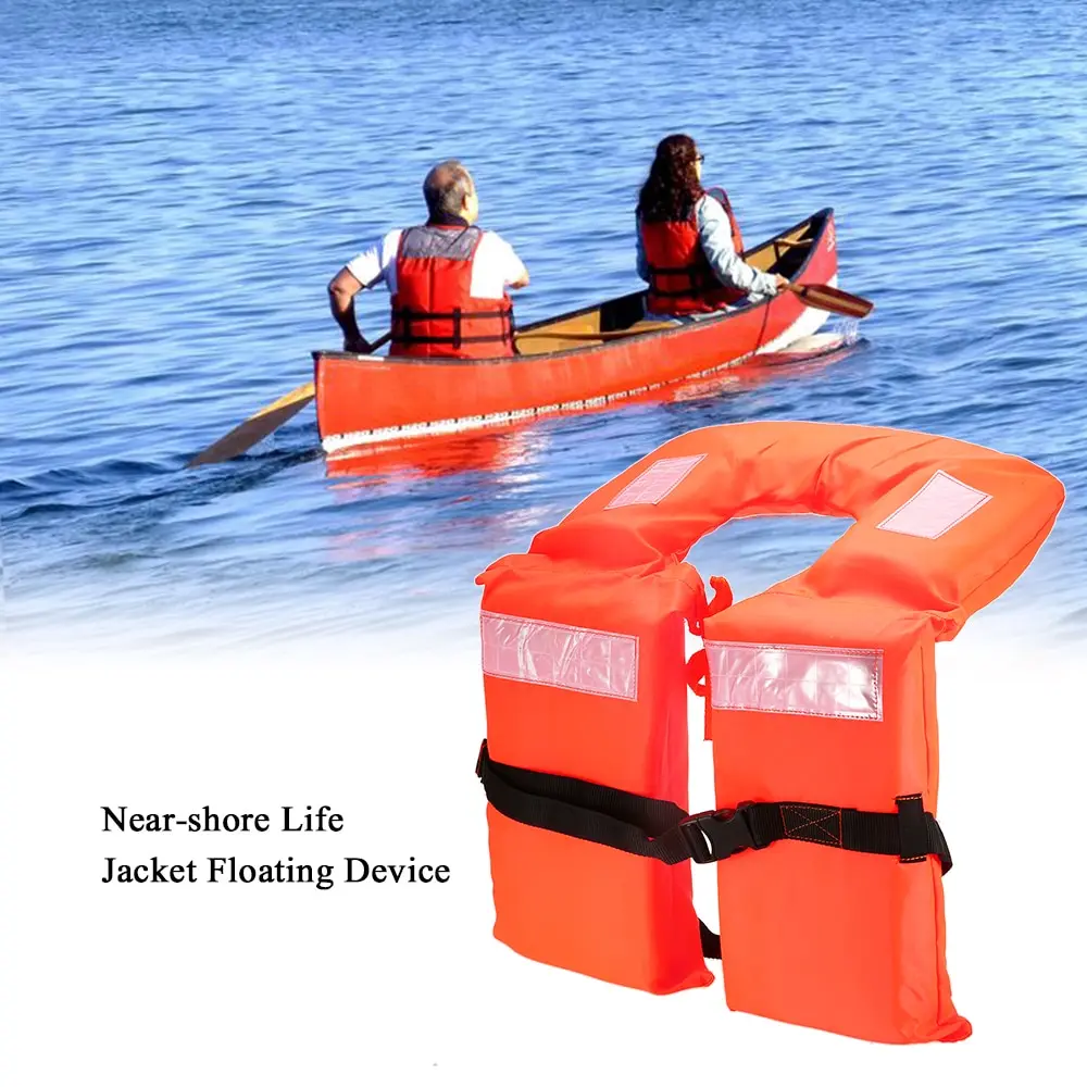 

Lixada Adults Near-shore Life Jacket Floating Device Buoyant Vest Floatation Vest Swimming Drifting Surfing Water Sports Life