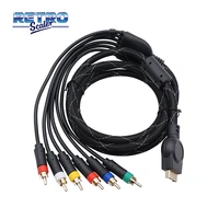 retroscaler 1 8m ps2ps3 component cable provide the sharpest video and sound for sony playstation 23 game console