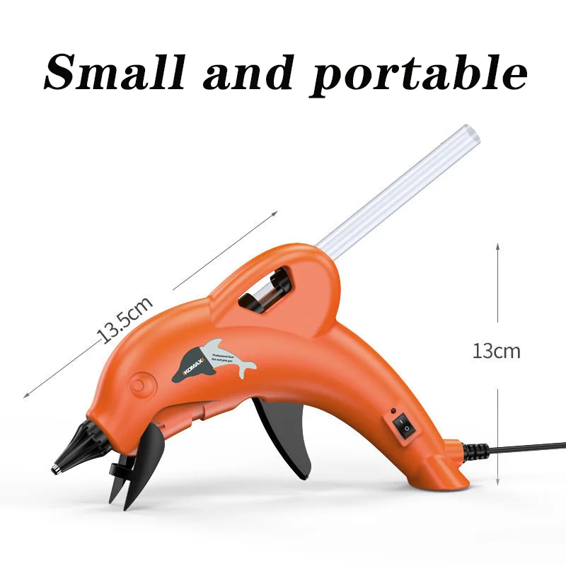 Термоклеевой пистолет высокотемпературный силиконовый 90 Вт для проектов сделай