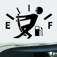 vinyl black car stickers styling high gas consumption trunk window door funny auto sticker decal car accessories universal