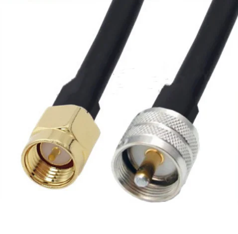 

SMA Male To UHF PL259 Male connector 5D-FB 50-5 Coaxial RF Adapter Jumper Cable 50ohm