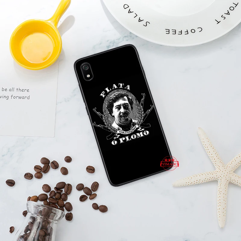 Narcos Pablo Escobar серебро или свинец силиконовый чехол для Redmi 4A 4X5 плюс 5A 6 Pro 6A 7 7A K20 S2 Go |