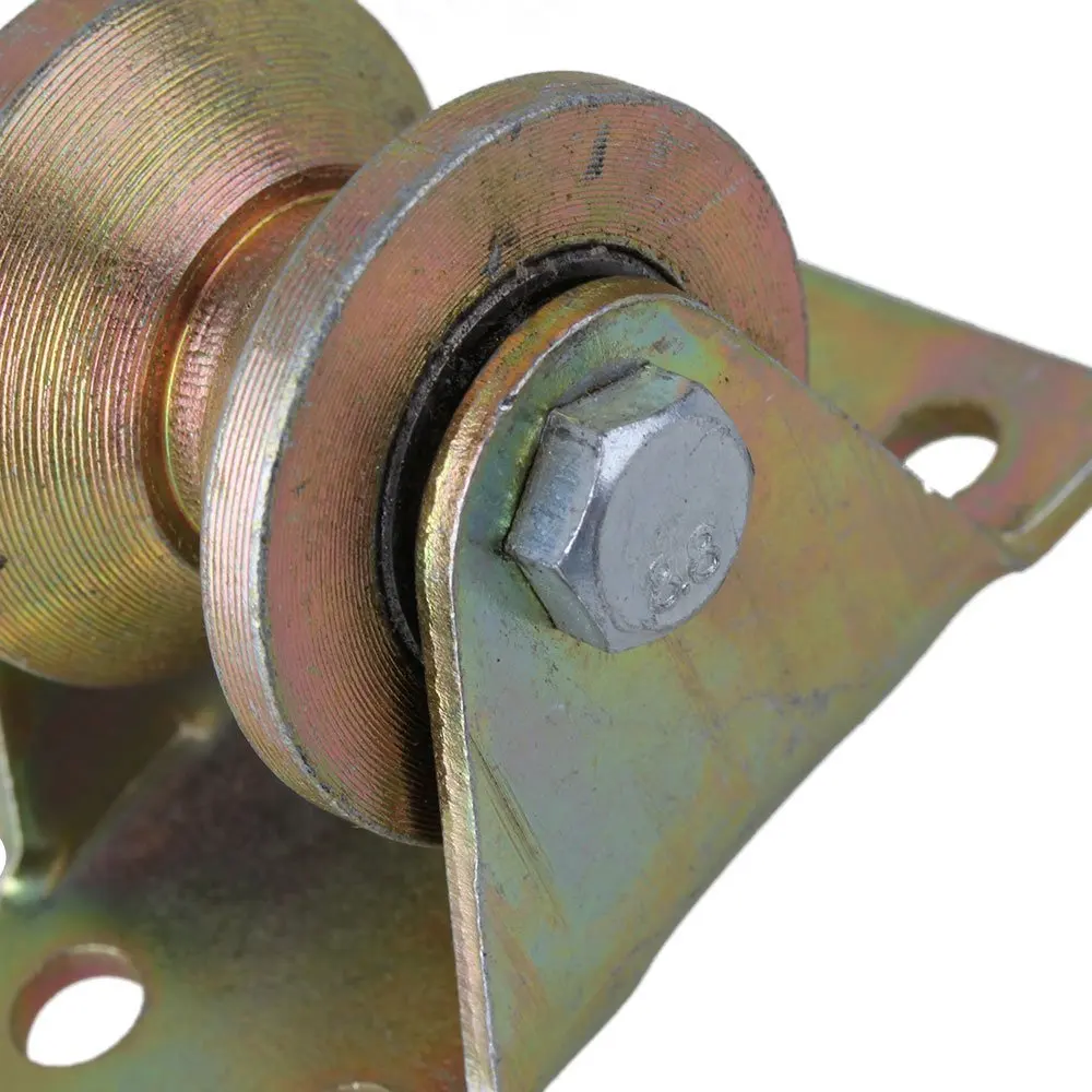 1 2 дюймов 45 # сталь V Sahpe жесткая шина для промышленных тележек 200 кг|steel sheave|wheels