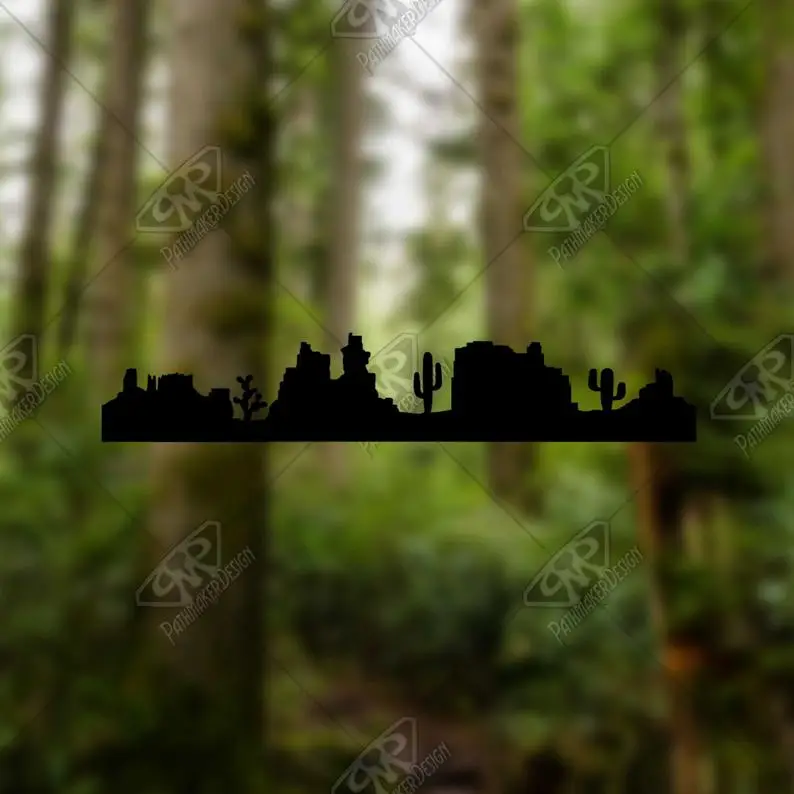 

Desert Landscape Banner Vinyl Decal