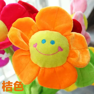 Хлеб Плюшевые мультфильм моделирование солнце цветок Роза плюшевые игрушки для