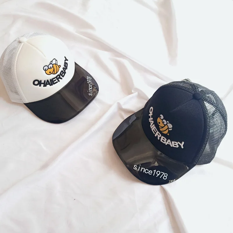 Детские шапки ребенка бейсбольной кепки хип-хоп шляпы летняя мода мальчик Snapback
