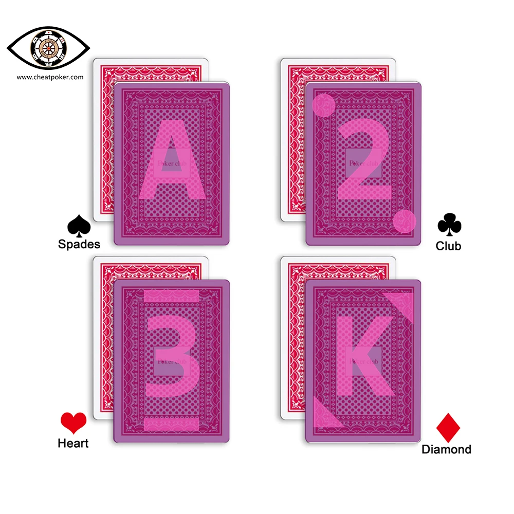 Marked cards. Card marking. mark cards.