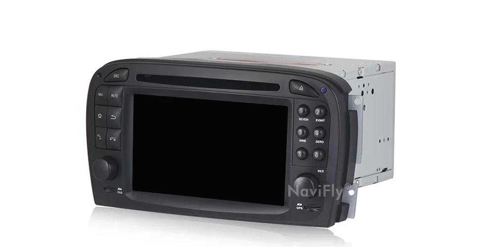 NaviFly 8 ядерный 4 Гб ОЗУ 64 Гб ПЗУ Android 9,0 Автомобильный gps Радио dvd-плеер головное устройство для Mercedes Benz SL R230 SL500 2001-2007