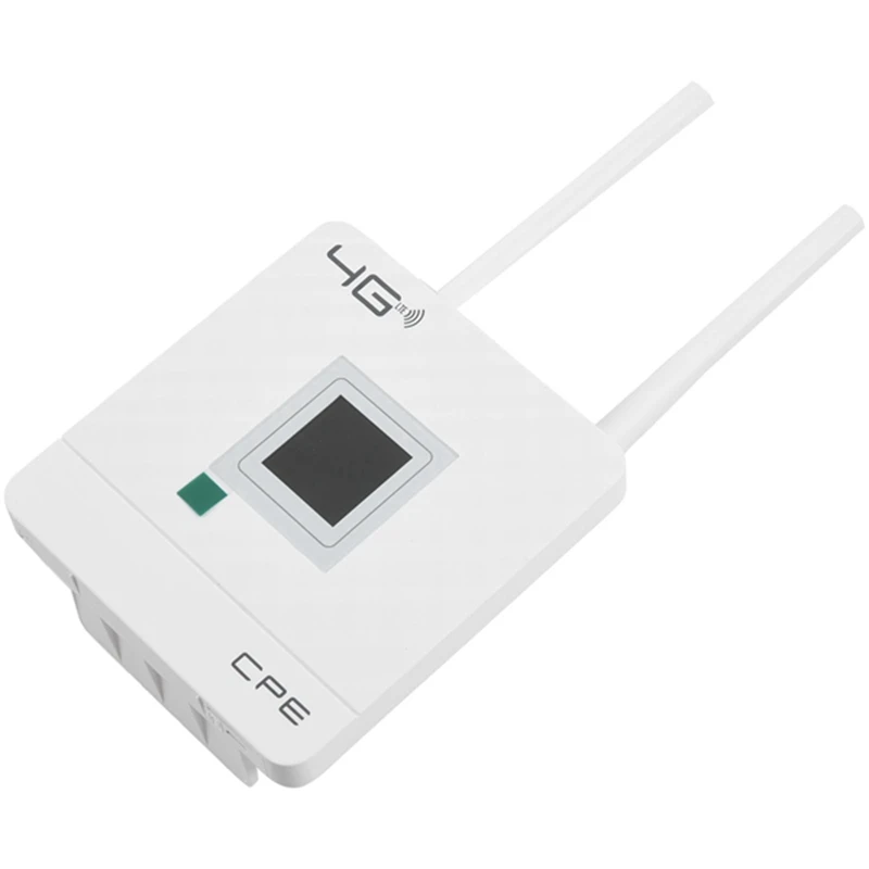 Wireless CPE 4G Wifi Router Portable Gateway FDD TDD LTE WCDMA GSM External Antennas SIM Card Slot WAN/LAN Port EU Plug | Компьютеры и