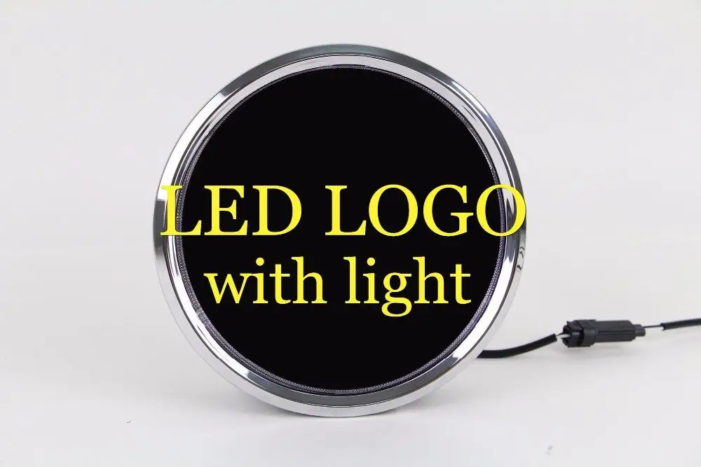 

eOsuns Illuminated Car LED Light Front Grille Star Logo Emblem Badge for Mercedes Benz Car-styling size 18cm/7.09inch