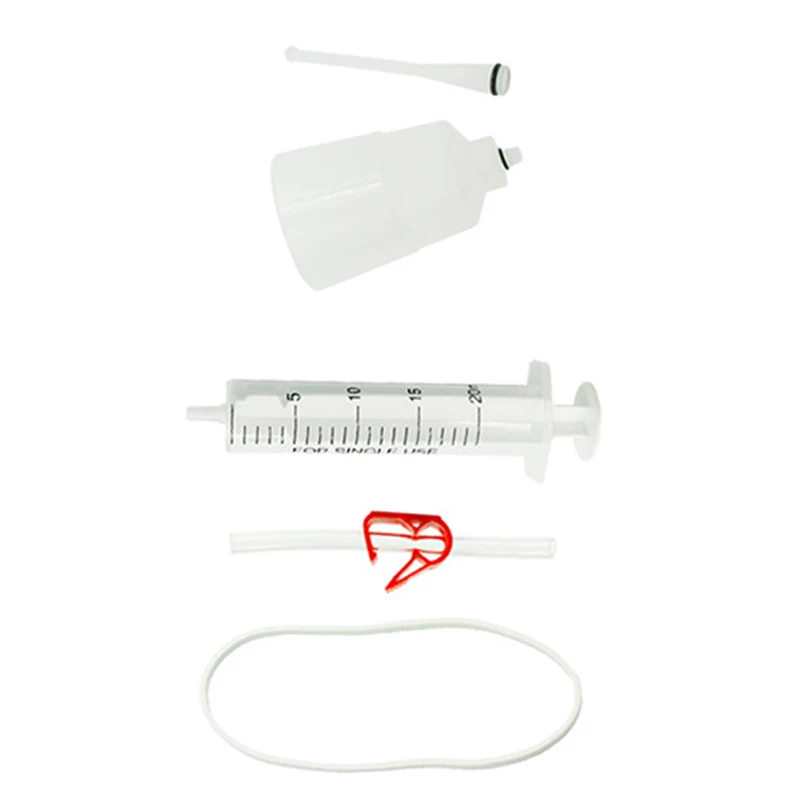 

Bike Tool Kit Hydraulic Brake Oil Collecting Funnel Flat Mouth Needle Syringe