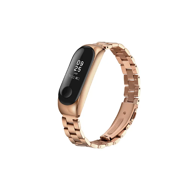 Ремешок из нержавеющей стали для Xiaomi Mi Band 5 сменные спортивные ремешки