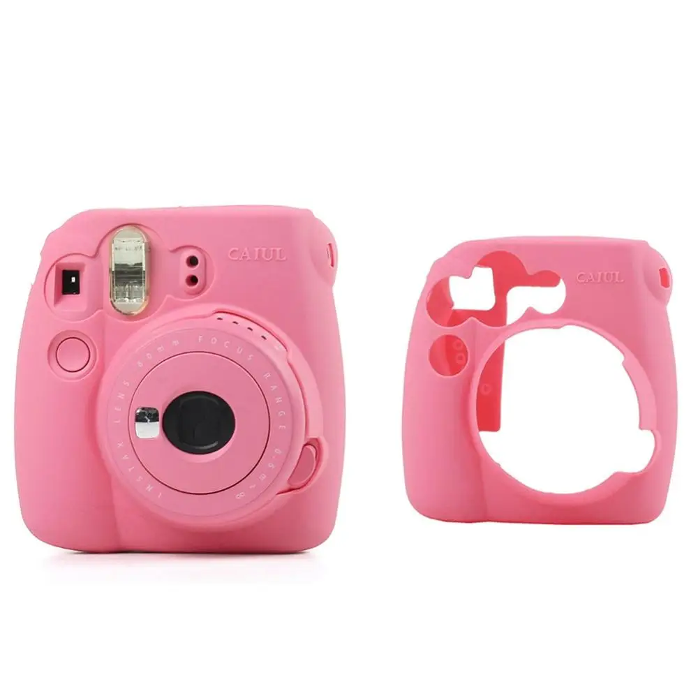 Чехол для мгновенной камеры Fujifilm Instax Mini 8 9 силиконовый мягкий чехол чехол-желе