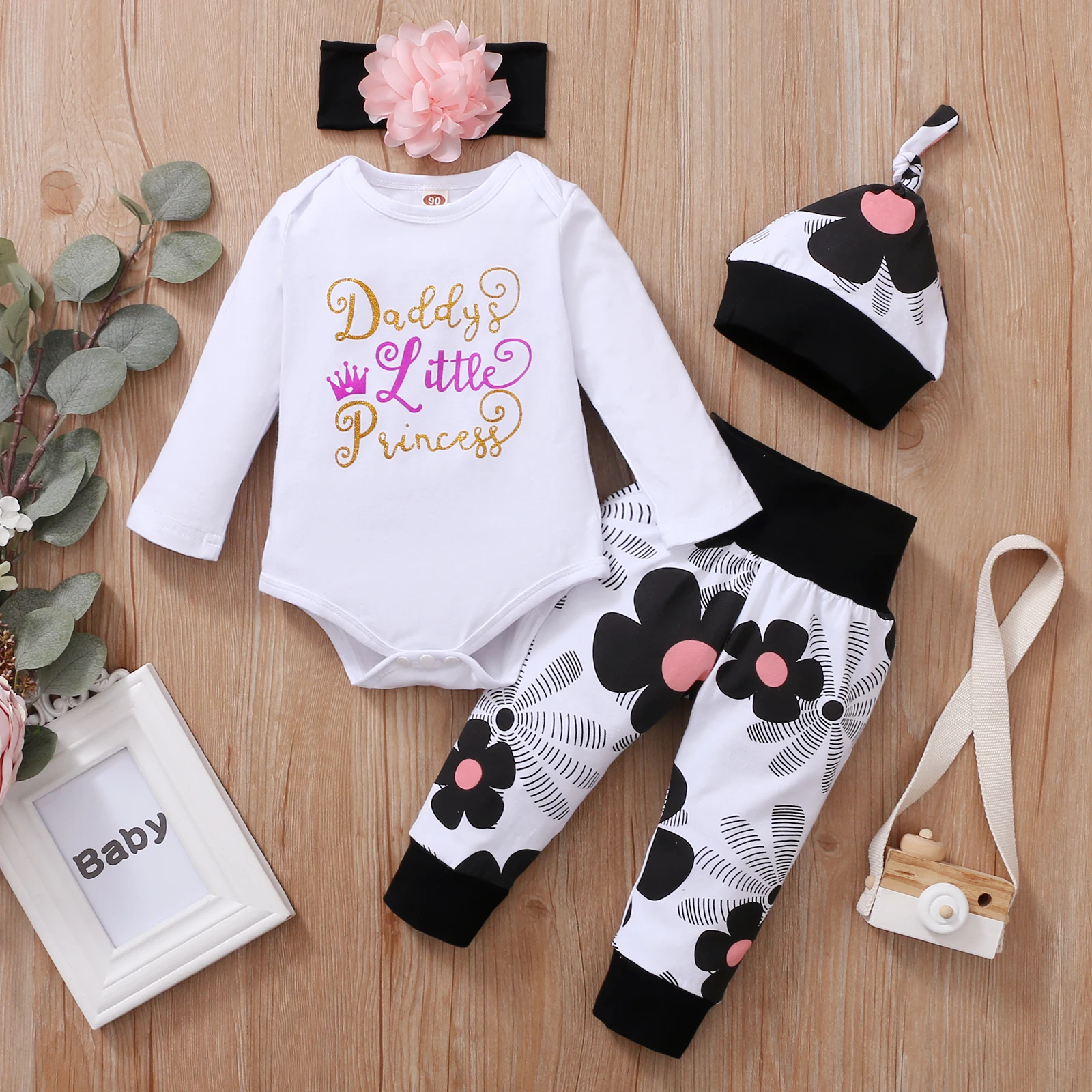 

Children Kids Girls Winter Warm Casual Letter Printing Short Sleeve Outfit UK