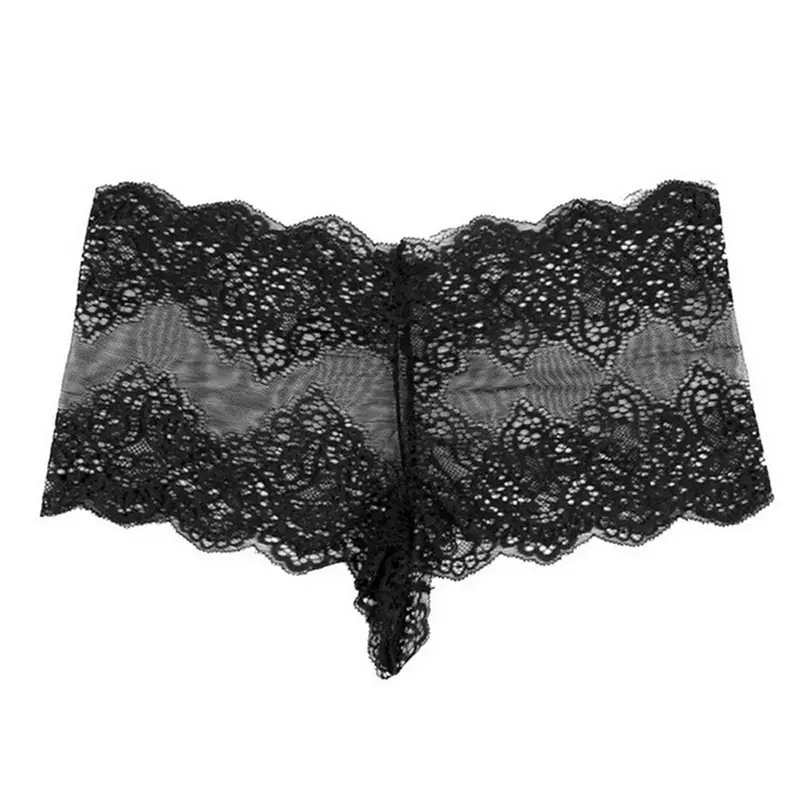 

Sexy Panties Women High Waist Lace Thongs Strings Underwear Ladies Hollow Out Underpants Imitation Lingerie