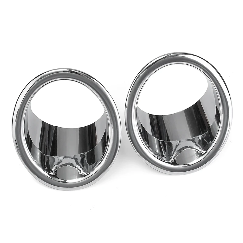 1 Pair Abs Chrome Front Fog Light Covers Trims Exterior Accessories For Ford Explorer 2011-2014 | Автомобили и мотоциклы