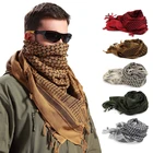 Зимний теплый унисекс модный легкий военный мужской арабские шарфы тактический армейский шарф