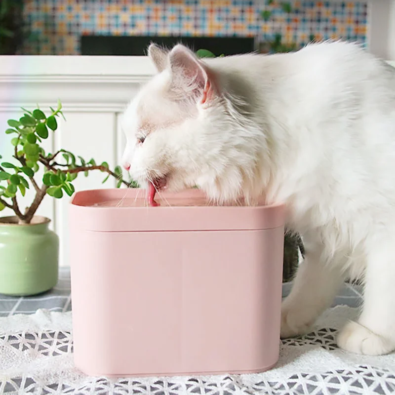 

1.5L Automatic Pet Cat Water Fountain Electric USB Dog Cat Pet Mute Drinker Feeder Bowl Pet Drinking Fountain Dispenser