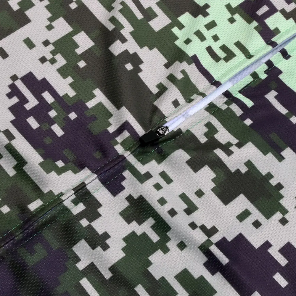 Джерси для велоспорта Мужская дышащая камуфляжная одежда спорта на открытом