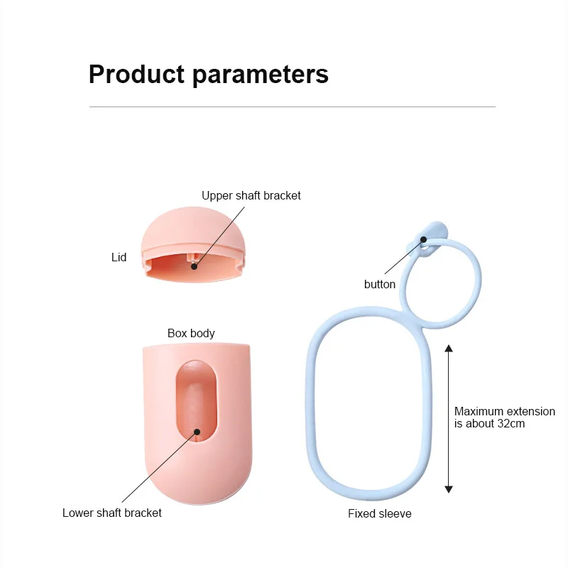 

1PC Pet Garbage Bag Storage Box Portable Rope Cleaning Waste Garbage Box Puppy Pick-Up Bags Holder Pouch Outdoor Pets Supplies