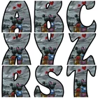 Алмазная 5d картина сделай сам, рисунок из мультфильмов Дисней, Микки Маус, 26 букв, Английский алфавит сделай сам, персонализированное название, свадебный Декор для дома